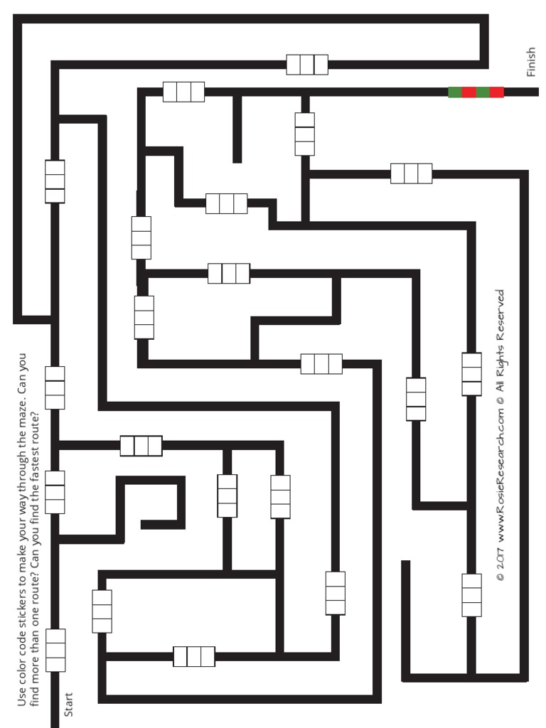 Ozobot Mazes | PDF for Free Ozobot Printables