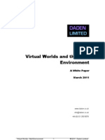 Virtual Worlds and The Built Environment 2011