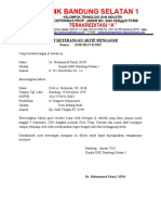 Surat Keterangan Aktif Mengajar Guru SMK Bandung Selatan 1