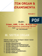 3. Sistem Organ Dan Mekanismenya