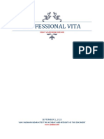 Professional Vita of Vardhan