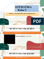 Volume Kubus Dan Balok Kelas 5