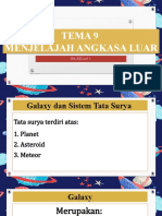 TEMA 9 - Tata Surya - IPA Kelas 6