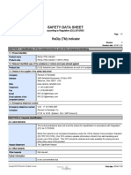 Safety Data Sheet: Redip (TM) Indicator