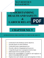 Understanding Health and Safety & Labour Relations Chapter No. 9