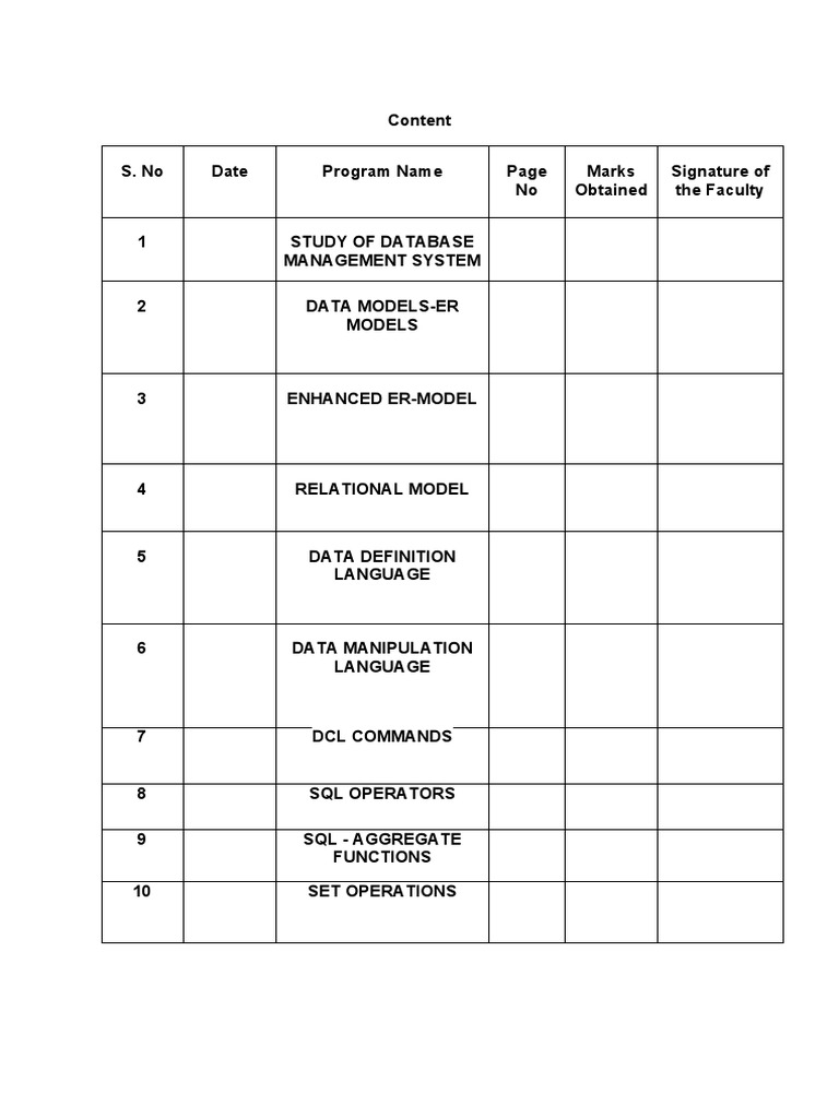 Database Management System Study Guide | PDF | Business | Computers