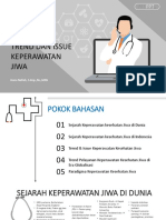 Sejarah, Trend Issue Keperawatan Jiwa