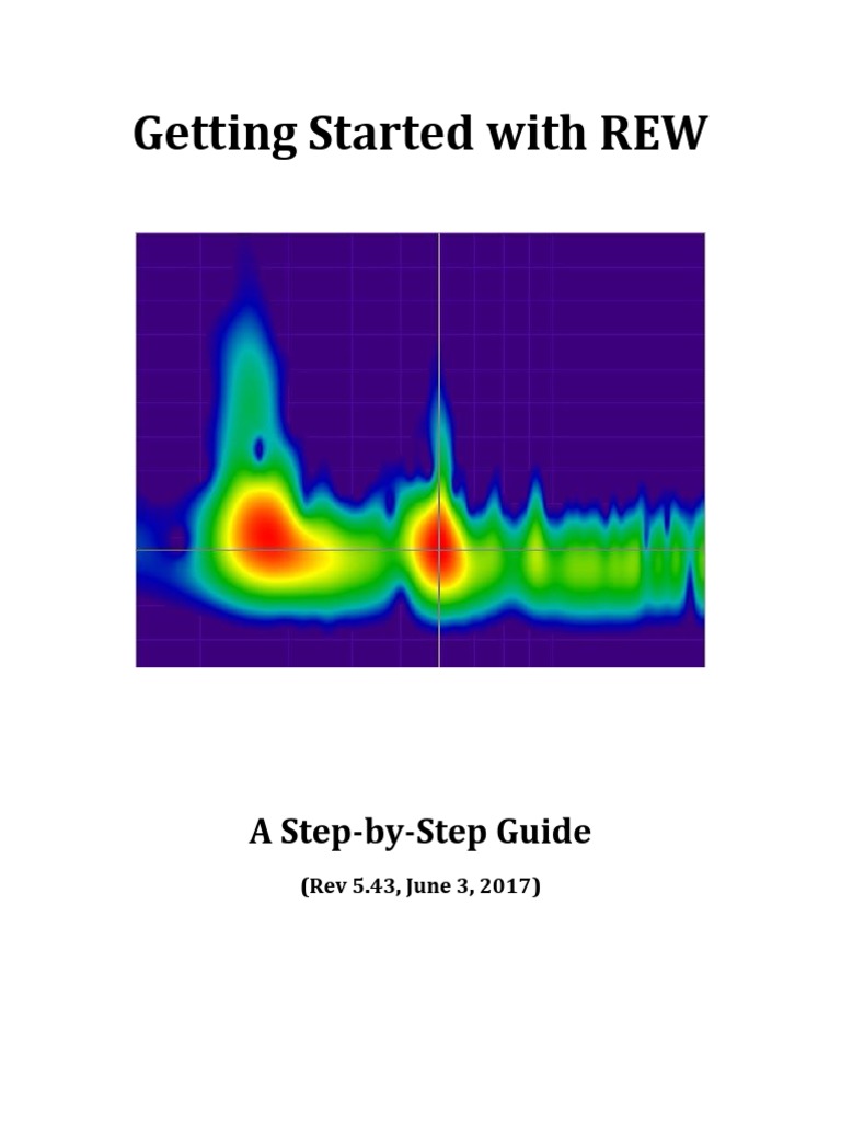 Getting Started With REW: A Step-by-Step Guide | PDF | Microphone | Hdmi