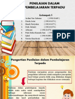 PENILAIAN DALAM PEMBELAJARAN TERPADU (Kelompok 5)