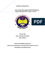 Konsistensi Model Pembelajaran