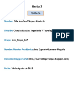 Portafolio de evidencia UnADM Unidad 2