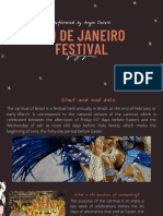 Introduction Festival Rio de Janeiro
