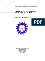 Community Service: Student Handbook