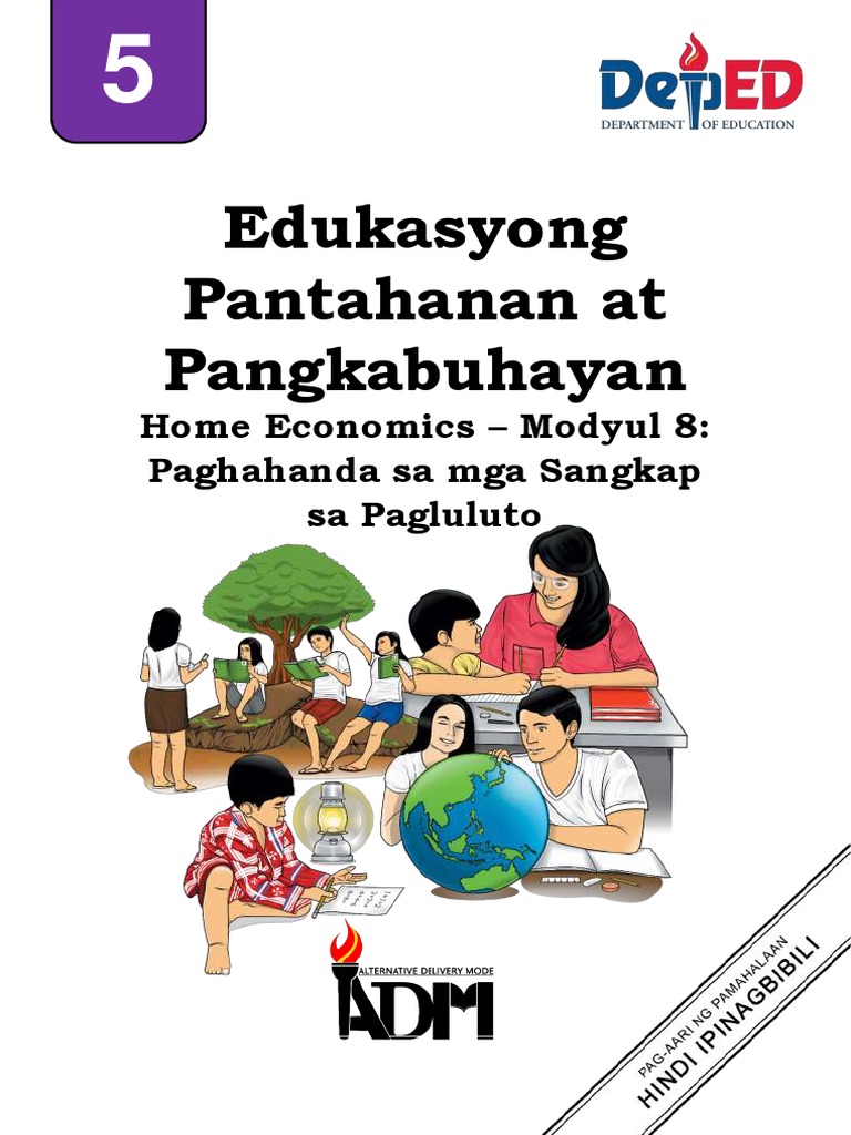 Epp5 - HE - Mod8 - Paghahanda Sa Mga Sangkap Sa Pagluluto v4 | PDF