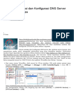 Modul 3 - Instalasi Dan Konfigurasi DNS Server Debian 6 Squeeze