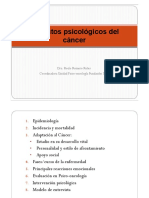 Aspectos Generales Oncología y Mindfulness