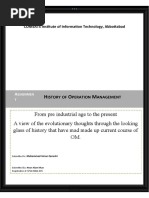 Download HISTORY OF Operations Management by Aalam Khalili SN50541058 doc pdf