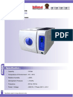 Autoclave 18 L Brosur