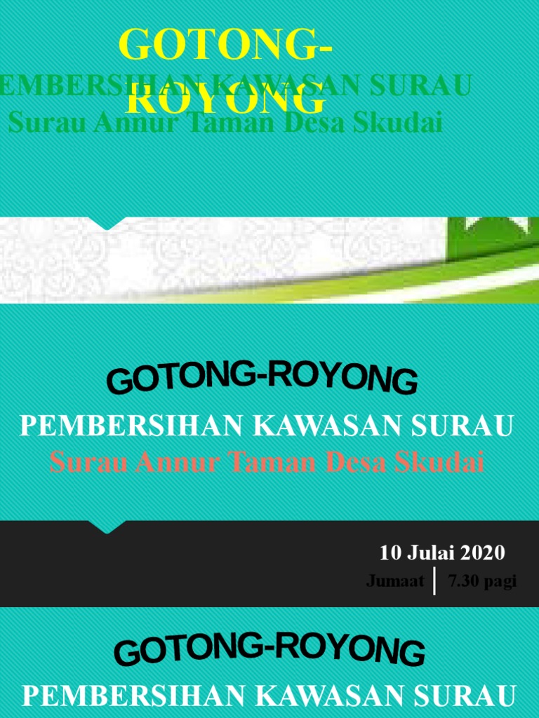 Banner Gotong Royong Perdana | PDF