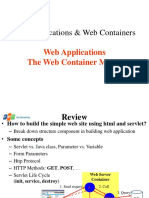 Web Applications & Web Containers