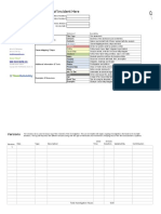 Cause Mapping® Investigation Template - General