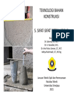 Sifat-Sifat Beton Segar