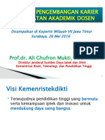 Pembinaan Karir Dosen