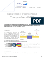 Transpondeurs