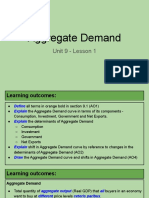 unit 9 - lesson 1 - aggregate demand