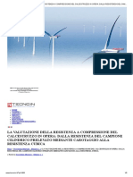 LA VALUTAZIONE DELLA RESISTENZA A COMPRESSIONE DEL CALCESTRUZZO IN OPERA - DALLA RESISTENZA DEL CAMPIONE CILINDRICO PRELEVATO MEDIANTE CAROTAGGIO ALLA RESISTENZA CUBICA - Tecno in S.p.A