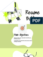 Resume Building Workshop