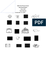 Delhi Area Primary School Worksheet English Class UKG Topic Digraphs 1. Circle The Things That Start With SH' Sound