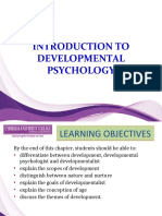 Chapter 1 - Introduction to Developmental Psychology