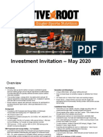 Investment Invitation - May 2020