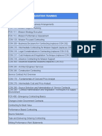 U4P Course Price List