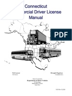 Connecticut Commercial Driver License Manual: Department of Motor Vehicles