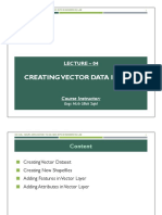 Creating Vector Data in Qgis: Lecture - 04