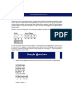 Sample Questions: Figure Matrix