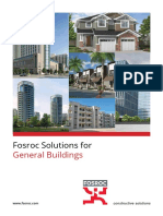 Fosroc Solutions For: General Buildings