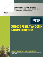 02 Outlook Penelitian Dosen 2010 - 2015