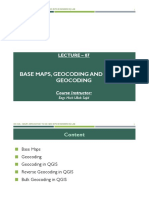 Base Maps, Geocoding and Reverse Geocoding: Lecture - 07