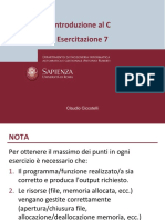 esercitazione7