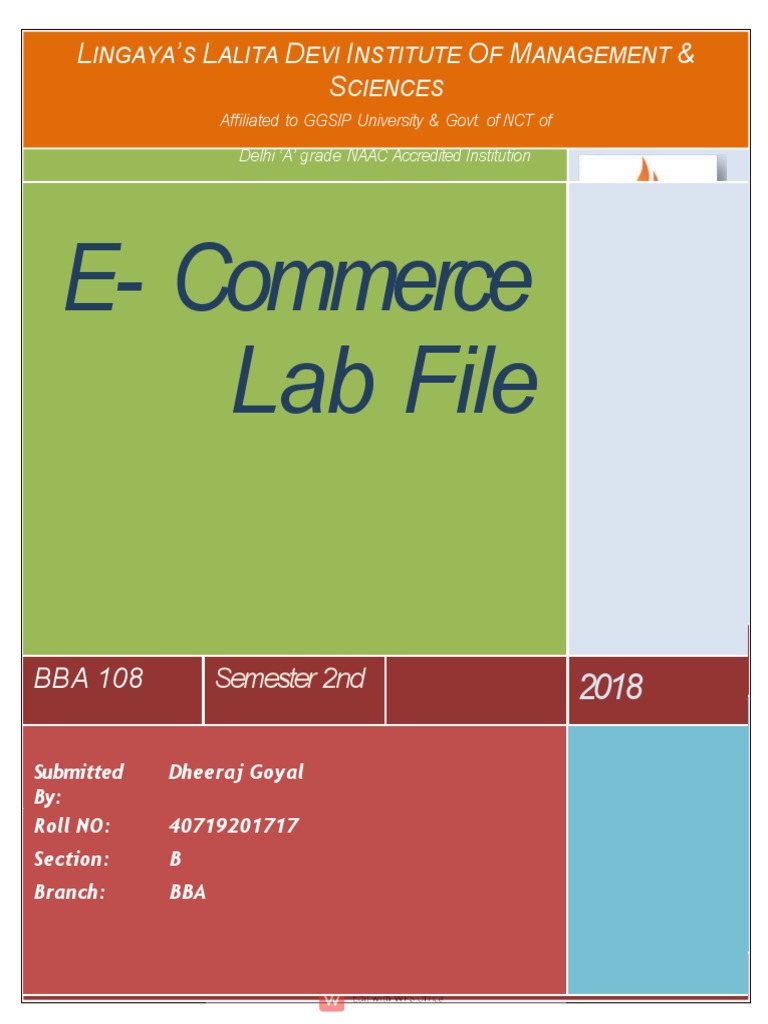 E Commerce File - File | PDF | Html | Html Element
