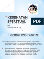 KESEHATAN SPIRITUAL ERLIN