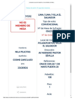 Consulta Tu Local de Votación y Si Eres Miembro de Mesa