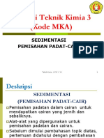 Pertemuan Ke 8 Sedimentasi