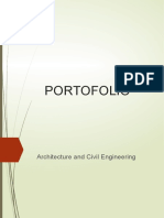 Portofolio: Architecture and Civil Engineering