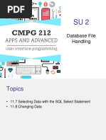 SU2 Database File Handling2 Slides