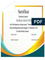 Desain Certificate Template Free Download 18