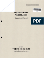 Gyro-Compass: TG-8000 / 8500 Operator's Manual